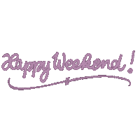 Happy Weekend Sticker by meinefabelhaftewelt