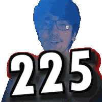 Number Sticker