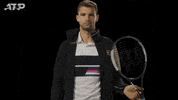 Serious Tennis Player GIF by ATP Tour