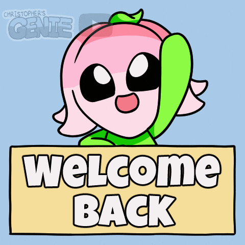 Waving Welcome Home GIF by Christophers Genie