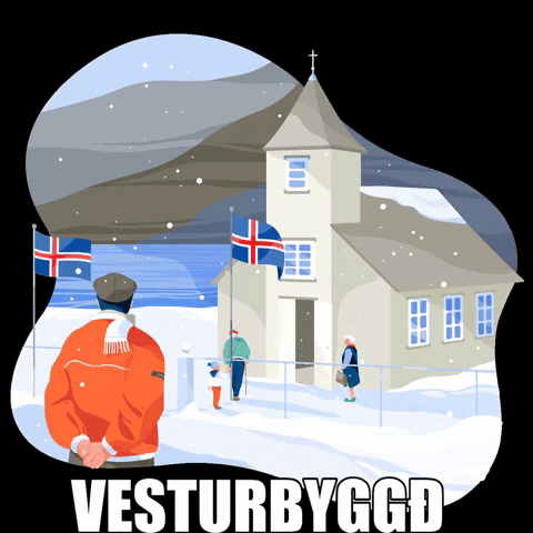 vesturbyggd church vesturbyggð vesturbyggd westfjords GIF