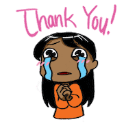 Thanks Love Sticker