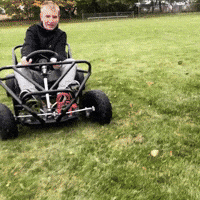 tylerbuildz drift gokart go kart go cart GIF