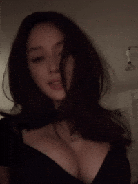 Cute Girl Flirting GIF