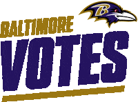 Voting Baltimore Ravens Sticker by NFL