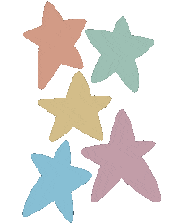 Blinking Stars Sticker