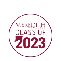 Sticker by Meredith College