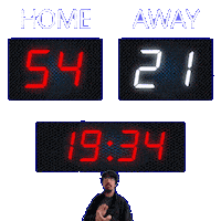 21 Away Sticker