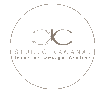 kananaj design work home brand Sticker
