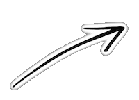 Arrow Sticker