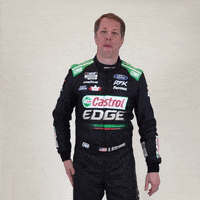 rfkracing racing nascar finger guns brad keselowski GIF
