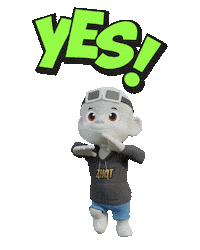 Nodding Yes Sticker by Zhot