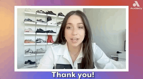 Thanks Thank You GIF by Audacy
