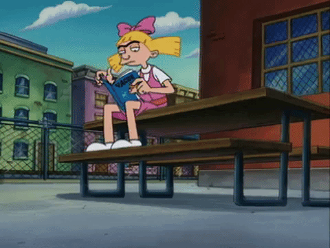 hey arnold nicksplat GIF