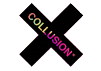 rave everyone together Sticker by COLLUSION