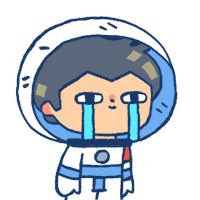 CGTN sad crying cry tears Sticker