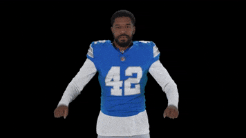 Nfl Chest Pound GIF by Detroit Lions