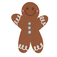 Christmas Cookies Gingerbread Sticker