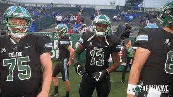 football tulane GIF by GreenWave