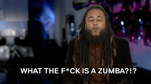 confused zumba GIF by VH1