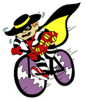 Bike Cycling Sticker by Stefanie Shank