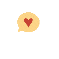 rosebud_illustration love heart red i love you Sticker