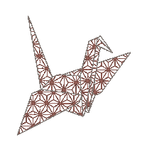 Japan Bird Sticker
