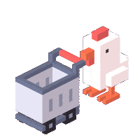 Treat Yourself Black Friday Sticker by Crossy Road