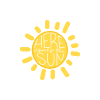 Here Comes The Sun Summer Sticker by DippinDaisys