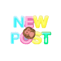 Fun New Post Sticker
