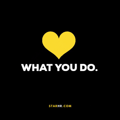 Heart Lovewhatyoudo GIF by Star Staffing