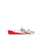 awesomeexhibition boat lego ship brickman Sticker