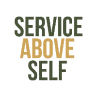 Serviceaboveself Sticker by JoinRSO
