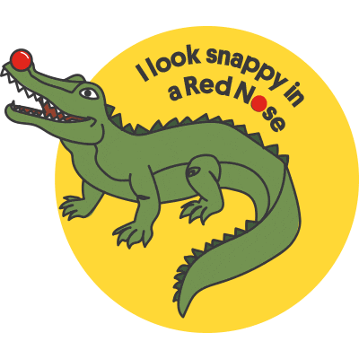 Red Nose Day Snap Sticker by Red Nose Australia