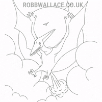 robbauthor dinosaurs farting coloring book adult coloring book GIF