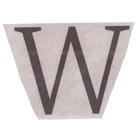 Typography Collage Sticker