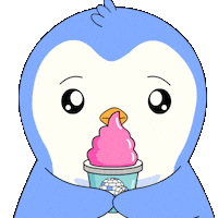 Ice Cream Summer Sticker by Pudgy Penguins