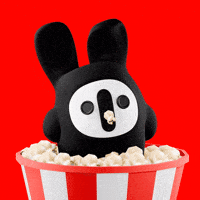 Tea Time Popcorn GIF