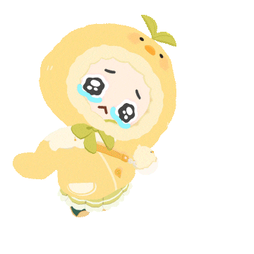 Sad Cry Sticker by HAEGIN