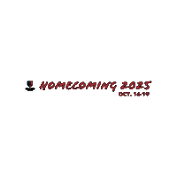 AcadiaAlumni acadia homecoming 2025 acadia university acadiahoco2025 Sticker