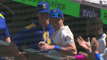 kingkaps7 giphyupload kingkaps7 cal raleighs curtain cal after hitting hrs 48 49 wow GIF