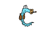 MousyMan smoking cigarette joint mousygif Sticker