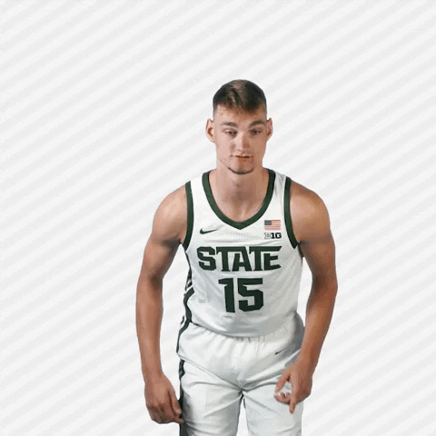 Happy Dance GIF by Michigan State Athletics