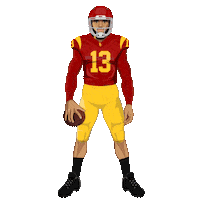 Usc Trojans Football Sticker by Panini America