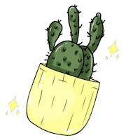 Plant Cactus Sticker