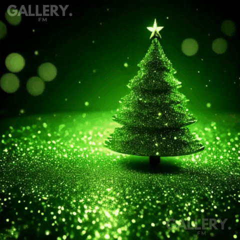 Christmas Tree Dance GIF by Gallery.fm
