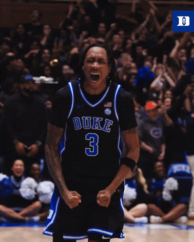 Yell Blue Devils GIF by Duke Men's Basketball
