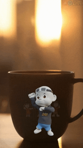 Good Morning Gm GIF by Zhot
