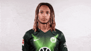 Kevin Mbabu Soccer GIF by VfL Wolfsburg