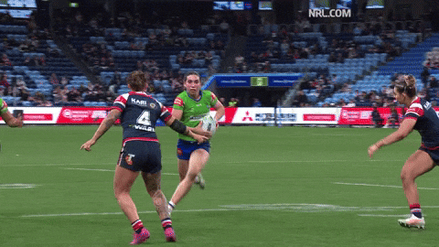 Womens Rugby League Nrl GIF by Canberra Raiders